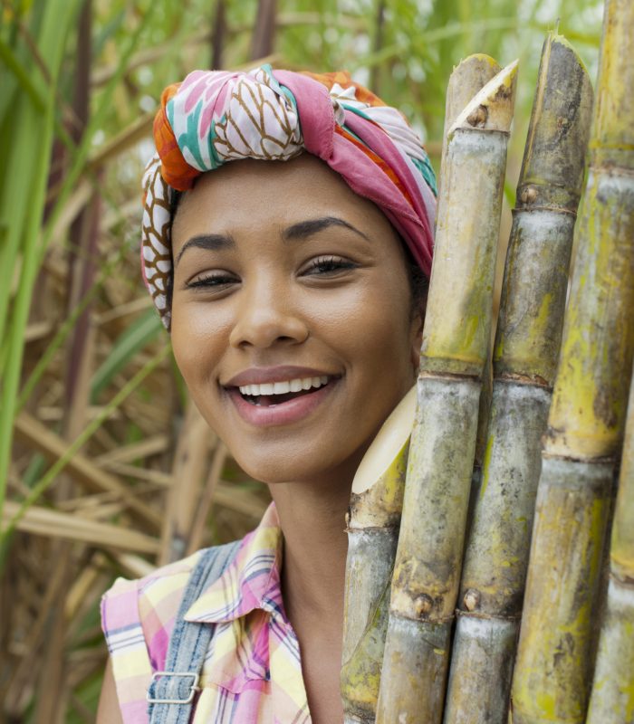 Portrait of a sugar cane worker